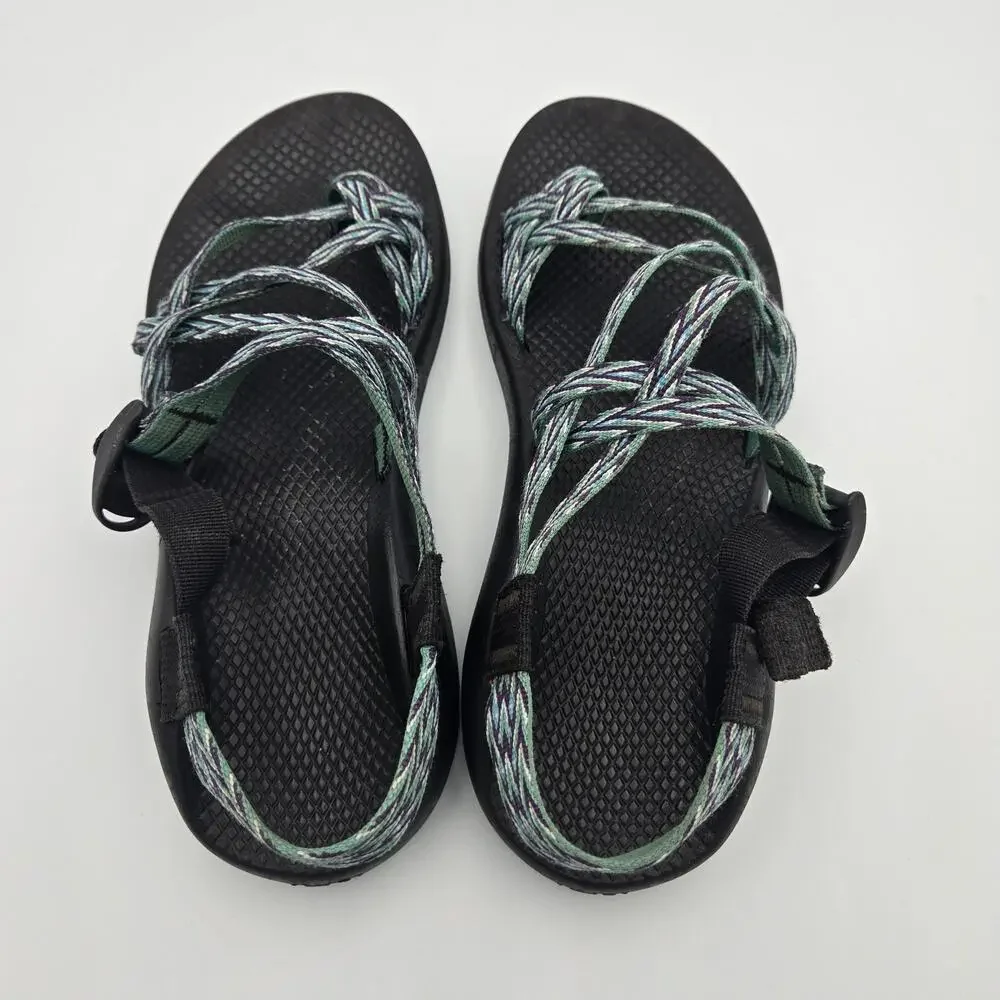 Chaco ZX/2 Classic Sandals Multicolor, Green/Blue – Women’s 9